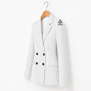 Blazer Elegante y Cómodo para Oficina, Ropa Griega Masónica, Regalia de Hermandades y Fraternidades Femeninas, Delta Sigma - Product Image 2