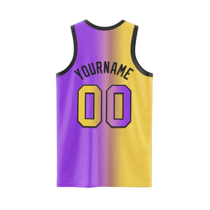 Best Selling Hot Selling Professional Good Quality Custom Design Team Name Number Breathable Quick Dry Sports Basketball Jersey - Product Image 3