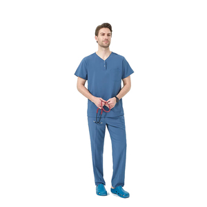 Fournisseur en gros de vêtements de travail pour hôpitaux et laboratoires, vêtements sur mesure, durables, faciles d'entretien, extensibles, ensemble d'uniformes de technicien de laboratoire - Product Image 4