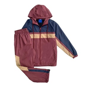 Tracksuit for <b>Men</b> Women Pullover Hoodies Zipper <b>Jacket</b> Windbreaker Elastic Waistband Pants 2 Piece Tracksuits Set - Product Image 2