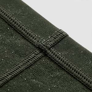 Chemise décontractée élégante à manches courtes et col en V pour homme, gris foncé, à compression, séchage rapide, en maille sergé Spandex/Nylon, idéale pour l'été - Product Image 5