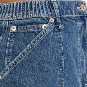 Shorts de Mezclilla de Alta Calidad para Mujer, Estilo Urbano, con Múltiples Bolsillos, Color Sólido, Ajuste Cómodo, Transpirables y Ecológicos - Product Image 6