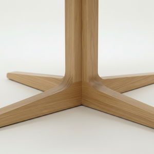 Mesa de Centro PKP Moderna de Vietnam, Duradera y Ligera, de Madera de Caucho, MDF y Chapa de Fresno KD, Diseño Decorativo, 1 Año de Garantía - Product Image 4