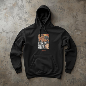 Sweat-shirt à capuche pour homme, coupe classique, motif de dessin animé, impression numérique, doublé, vêtement en polaire personnalisé - Product Image 4