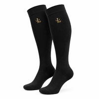 Chaussettes de compression pour entraînement sportif, matériau respirant et flexible, confortables, légères, idéales pour la course à pied et l'exercice