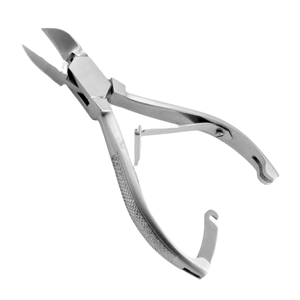 Heavy Duty Black Stainless Steel Toenail Cutter Professional Nail Nipper with PU <b>Leather</b> <b>Pouch</b> Custom Logo OEM - Product Image 1