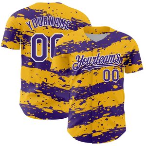 Maillot de baseball personnalisé pour adultes, imprimé par transfert thermique, respirant, col rond, manches courtes, uniforme de sport d'équipe unisexe - Product Image 3