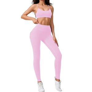 Conjunto Deportivo Personalizado al por Mayor para Mujer, Talla Grande, Leggings Impermeables con Efecto Levanta Glúteos y Sujetador Deportivo Acanalado para Yoga y Entrenamiento - Product Image 3