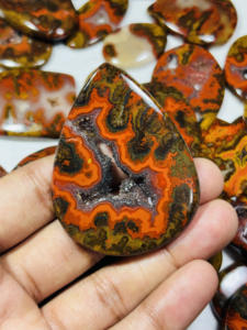 Top Grade Lâche Couture Agate Cabochon Pierres Précieuses De Haute Qualité Naturel pour Bijoux Accessoires En Gros Couture Agate Pierres Précieuses Lot - Product Image 4