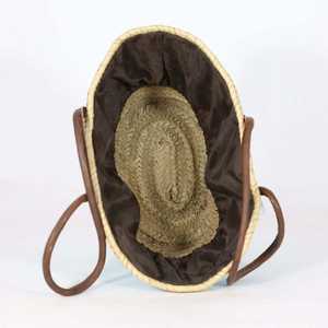 Le panier à paillettes multicolore écologique de BiyadinaStore vannerie marocaine avec feuilles de palmier durables pour la Saint-Valentin - Product Image 4