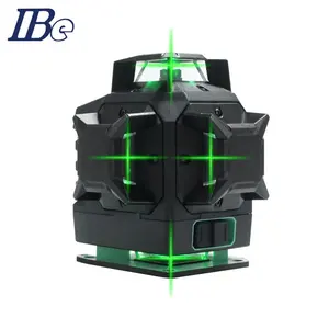 Máy Cân Bằng Laser Tự Cân Bằng Xoay 360 Tự Động 4D Dụng Cụ Đo Lường Xây Dựng Máy San Đất Chùm Tia Xanh 16 Đường