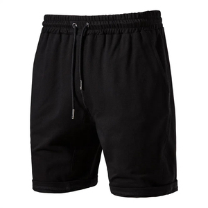 Pantalones Cortos Deportivos de Felpa Francesa Premium para Hombre, Pantalones Cortos Casuales de Algodón Suave, Proveedor de Ropa Deportiva OEM - Product Image 1