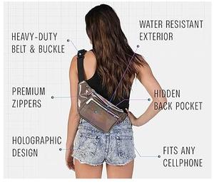 Nouveauté RABUSH SPORTS Sac banane en cuir véritable couleur unie, sacoche de taille, d'épaule ou de poitrine pour la randonnée, la course, la gym, le cyclisme - Product Image 3