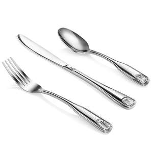 Ensemble de cuillères en métal de haute qualité, fabriqué en acier inoxydable de qualité alimentaire, pour une utilisation quotidienne en cuisine et à table. - Product Image 2