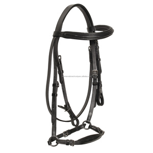 Brida Ecuestre Ajustable de Cuero Genuino de Primera Calidad, Diseño Personalizable, Ajuste Cómodo para Montar a Caballo -RUB - Product Image 4