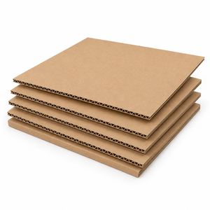 Láminas de Cartón Corrugado Personalizadas, Almohadillas de Papel Kraft Marrón, Separadores de Capas para la Fabricación de Cajas - Product Image 1