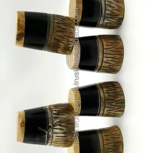 แก้วเขาสัตว์แท้สไตล์ไวกิ้งนอร์ส ทำด้วยมือจากเขาสัตว์ธรรมชาติ สำหรับเบียร์และมีด คอย จาก Falak World Export - Product Image 4