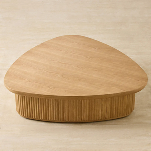 Mesa de Centro Hecha a Mano, Mesa de Centro de Madera Natural, Muebles de Decoración Rústica Moderna para el Hogar, Sala de Estar, Oficina - Product Image 4