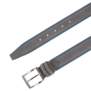 Ceintures de golf pour hommes en cuir véritable et nylon de haute qualité avec logo personnalisé, OEM, couleur cognac avec doublure marron, 35 mm, vente en gros, nouveauté - Product Image 6