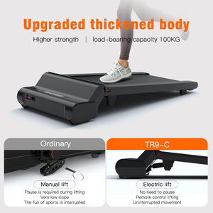 Meilleur tapis de course électrique, mini tapis de marche professionnel portable inclinable avec inclinaison automatique pour la maison et le bureau - Product Image 2