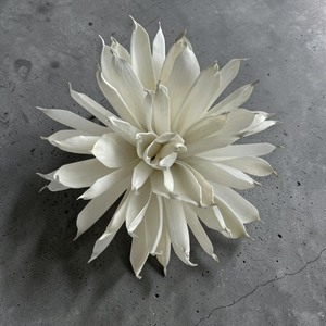 VADEE BIG Cactus DAHILA 15CM SOLA WOOD, Cactus Dahlia Artesanal Sostenible, Modelo Rosa Inglesa 003 TH, Madera de Sesbania - Product Image 2