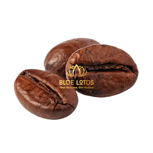 Café Robusta en Grains BLUE LOTUS FARM du Vietnam (Dak Lak) - Torréfaction Moyenne, Goût Sucré, Écologique, Idéal pour l'Espresso - Product Image 1