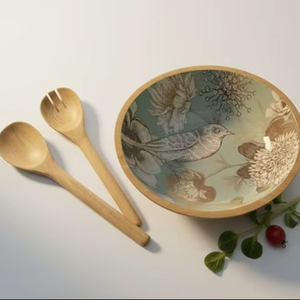 Serving <b>bowl</b> with lid luxury serving <b>bowl</b> with lid luxury icy ice serving <b>bowls</b> chocolate serving <b>bowl</b> <b>Large</b> serving <b>bowl</b> wood - Product Image 1