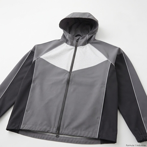 Custom Logo Mens Windbreaker <b>Jacket</b> High Visibility 3mm <b>Reflective</b> Piping Line Loose Fit Hooded <b>Running</b> Outerwear Waterproof str - Product Image 5