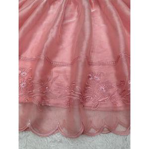 Robe en organza de soie avec travail de fil de soie, bas de robe avec dupatta pour les occasions spéciales - Product Image 3
