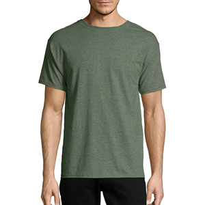 T-shirt pour homme bleu royal à manches courtes, col rond, 100% coton, coupe classique, jersey décontracté, couleur unie, design simple - Product Image 6