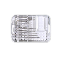 Kit chirurgical Azicon pour système de fixation osseuse du pied, en acier inoxydable, pour plaque orthopédique de la cheville et de l'avant-pied, avec vis de fixation