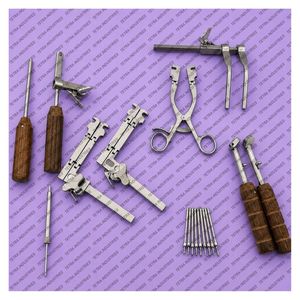 Juego de 50 Piezas de Distactor Cervical Caspar con Tornillos y Pernos, Kit de Instrumentos Quirúrgicos Ortopédicos para Cirugía de Columna Vertebral, con Certificación CE - Product Image 1