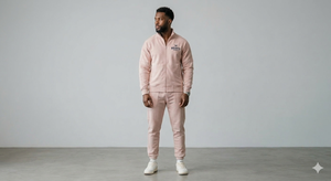 Ensemble de survêtement en coton épais pour hommes avec sweat à capuche oversize et pantalon de survêtement Rexfit Sports, personnalisable et vierge - Product Image 6
