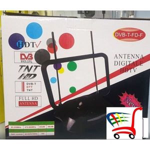 DVB T FD F Digital <b>TV</b> Antenna Full Hd Hdtv Indoor Outdoor Reception 40-860MHz 30dB Gain <b>Control</b> - Product Image 1