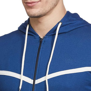 High Quality Hooded Casual 2-Piece Sports Tracksuits Bottoms <b>Set</b> 100% Cotton Printed Embroidered Custom Logos Unisex Breathable - Product Image 5