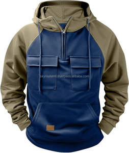 Sudaderas con Capucha Personalizadas para Hombre, Bordadas, Digitales, 100% Algodón Orgánico, Diseño Ecológico con Bolsillo, Alta Calidad, Invierno - Product Image 5