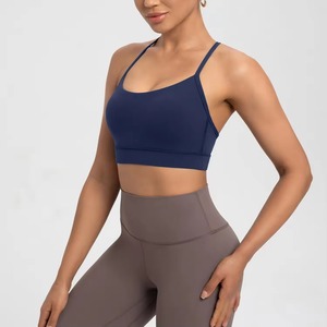 เสื้อชั้นในกีฬาแบบ U-NECK สำหรับผู้หญิง ระบายอากาศได้ดี รองรับแรงกระแทกสูง สำหรับโยคะและฟิตเนส รับผลิตตามสั่งขายส่ง - Product Image 2
