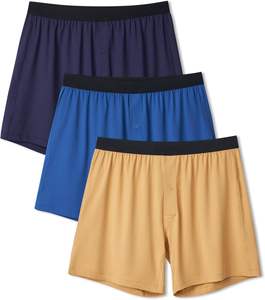Calzoncillos Boxer para Hombre, Ecológicos, de Spandex/Poliéster, Secado Rápido, Transpirables, Elásticos, Ajuste Cómodo, Cintura Elástica, Ligeros, ODM - Product Image 1