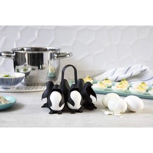 Support créatif pour œufs en forme de pingouin, moule à œufs domestique, support de rangement mignon pour la cuisine, gadgets de cuisine, pour la cuisson des œufs - Product Image 1