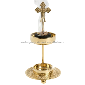 Porte-encens en laiton réglable pour la méditation spirituelle - Product Image 3
