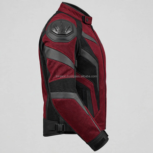 Chaqueta de malla estilo motero al por mayor con materiales de calidad, costuras reforzadas y artesanía confiable para compradores mayoristas - Product Image 4
