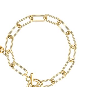Pulsera con Borla y Dije Personalizado AKA Shield en Color Dorado, Joyería de Moda al por Mayor para Mujer con Amuleto de Hermandad AKA - Product Image 6