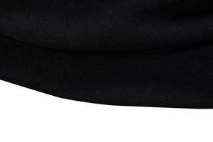 Sweat-shirt à capuche uni pour homme - Tissu en velours imprimé personnalisé, tendance, décontracté et élégant pour l'automne - Product Image 6