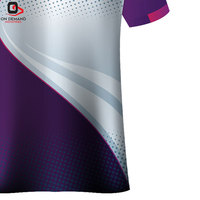 T-shirts personnalisés imprimés par sublimation, tissu tricoté de qualité supérieure, respirant, séchage rapide, coupe ajustée, 100% polyester, pour hommes