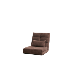 Divano Letto Pieghevole a Tre Posizioni Regolabile con Un Cuscino, 5 Posizioni Reclinabili, Convertibile, Imbottito, per Ospiti - Product Image 1