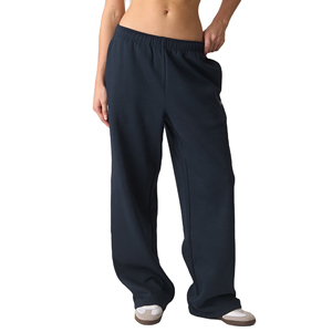 Custom Logo <b>Women's</b> Wide Leg Sweatpants High Waist Loose Fit Joggers <b>Lounge</b> Warmth Pants Activewear Casual Sports for <b>Women</b> - Product Image 1