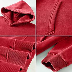 Sudadera con Capucha Personalizada Estilo Vintage con Lavado Ácido, Sudadera Oversize de Gran Gramaje, Marca Privada, Ropa Urbana al por Mayor - Product Image 5