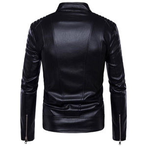 Leather Motorbike <b>Jacket</b> Men New Design Auto <b>Racing</b> Wear Custom Motorcycle Clothing Premium Quality Winter Leather Motorcycle - Product Image 3