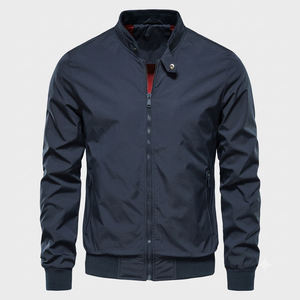 Hot 90's Waterproof Hooded Leather Male <b>Nylon</b> Ma-1 Baseball Plain Oversized Men Unisex <b>Blank</b> <b>Wholesale</b> High End Premium <b>Jacket</b> - Product Image 4
