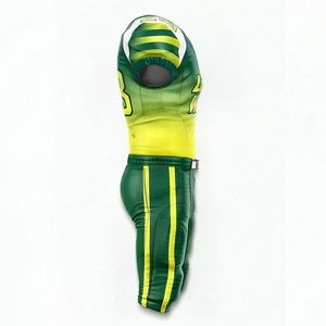 Uniforme de Fútbol Americano Personalizado de Manga Corta, Ligero y Transpirable, Talla Grande, Alta Calidad, Nuevo Estilo, Color Liso, 100% Frontal - Product Image 2